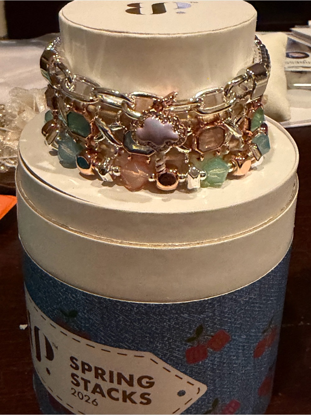 Spring Stack 26: Cotton Candy: Rose Gold and Silver